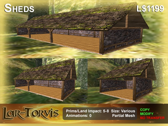 Sheds  (Boxed)