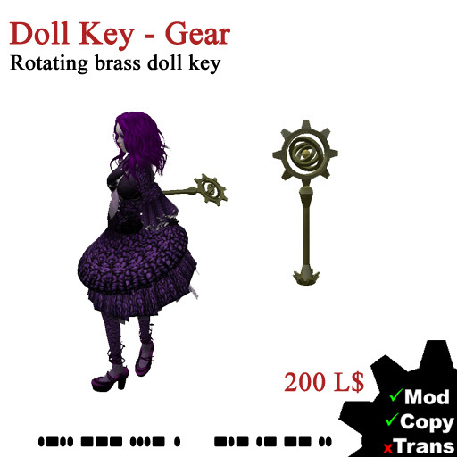 Doll Key - Gear (box)
