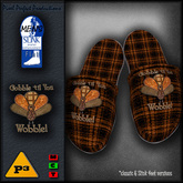 <P3> Gobble Wobble Slippers for Him