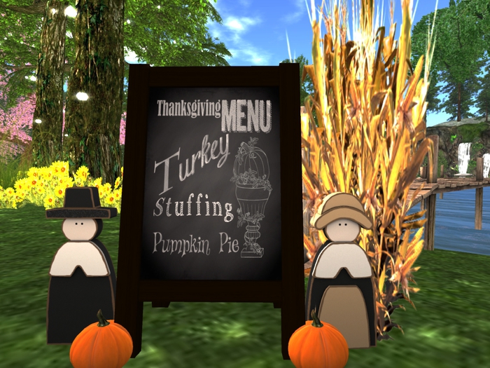 DD Thanksgiving Chalkboard Sign Menu