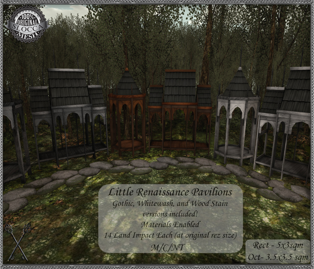 ~*S.E.*~ Little Renaissance Pavilions Fatpack (Boxed)