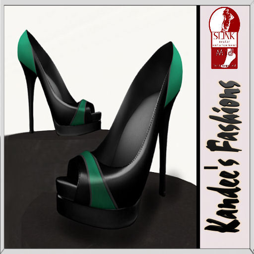 Stylistic Green Shoes Slink MidFeet