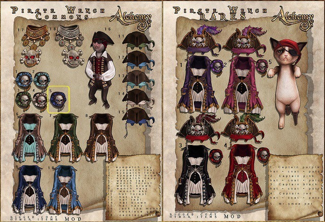 Alchemy - Pirate Eye Patch - Navy [box]