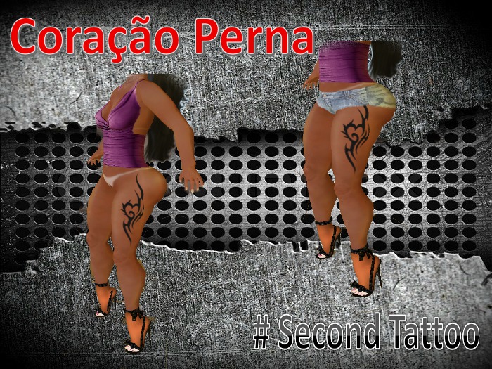 Coracao Tribal  Perna