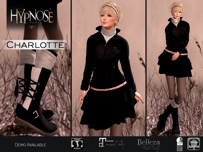 HYPNOSE - CHARLOTTE OUTFIT BLACK