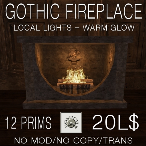 Domicile: Gothic Fireplace (boxed)