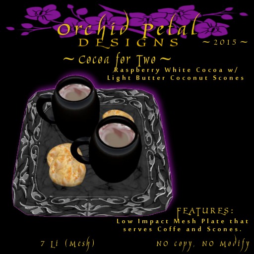 -OPD- Cocoa for Two - Rasp.Wht. Cocoa & ButterCoconut [boxed]