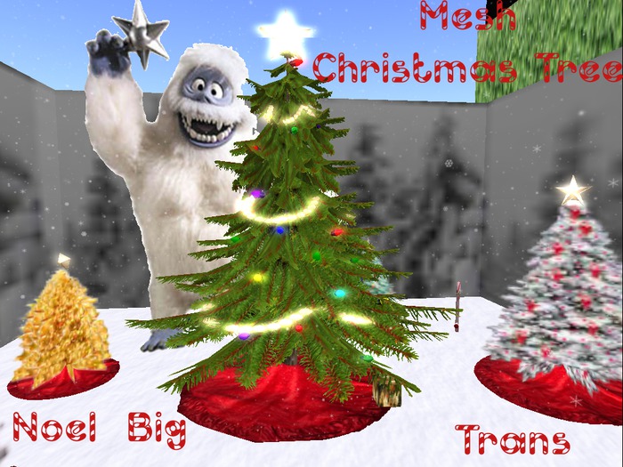 BIG Mesh Christmas Tree w/ Colored Blinking Lights,Star & Lighted