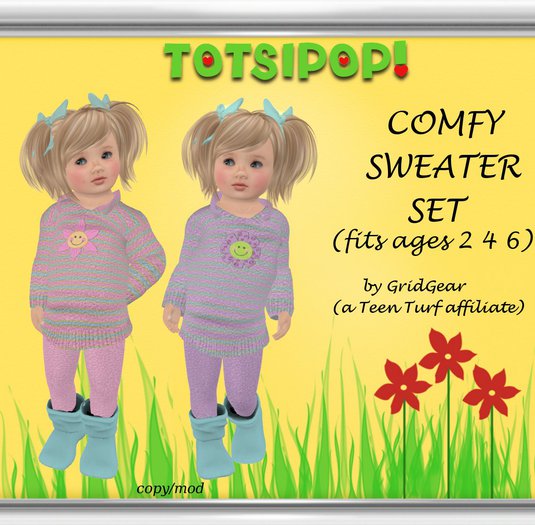 TOTSIPOP! Comfy Sweater Set FREE!