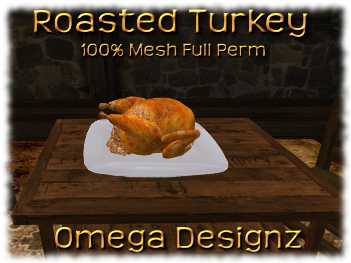 Roasted Turkey 100% Mesh Full Perm