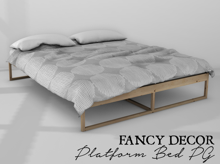Fancy Decor: Platform Bed (PG)