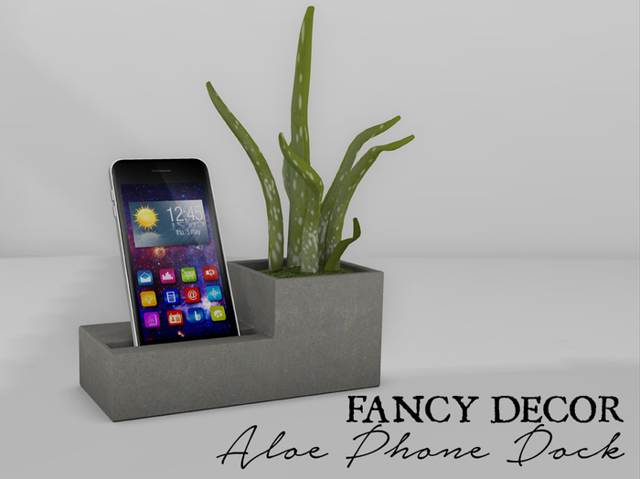 Fancy Decor: Aloe Phone Dock