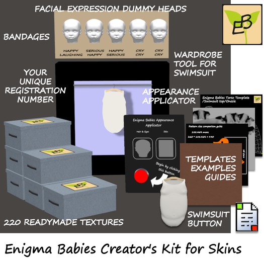 Enigma Babies Creator's Kit - Skins