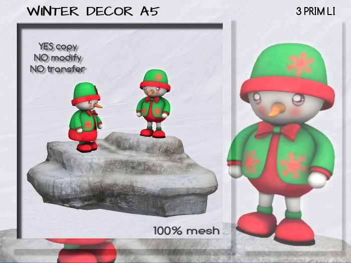 WINTER DECOR - A5