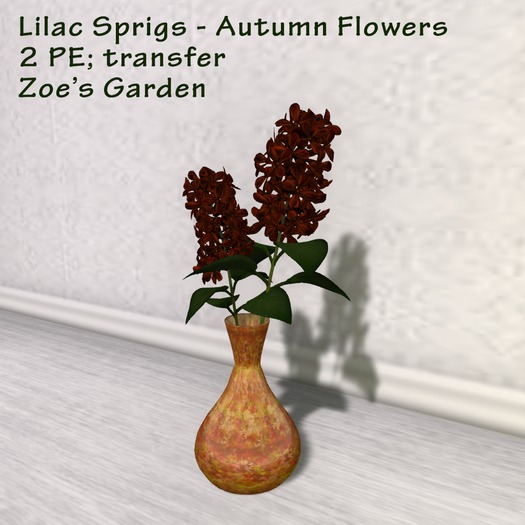 *ZG* Lilac Sprigs - Yellow
