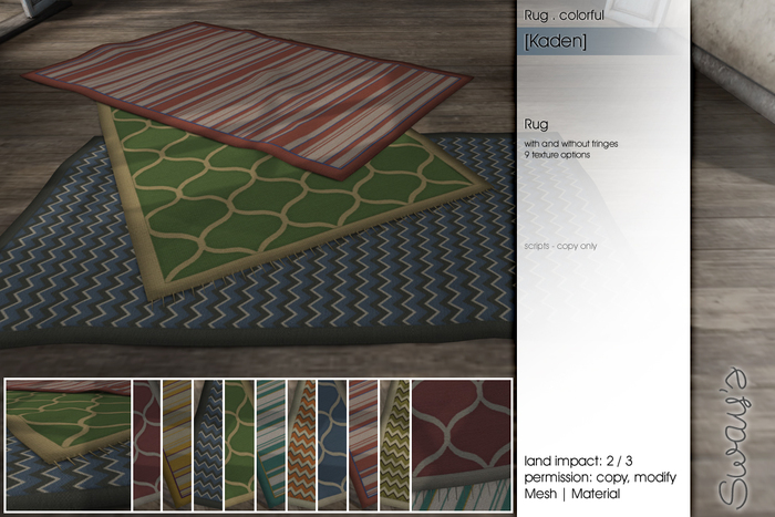 Sway's [Kaden] Rug . colorful