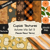 *Cupids Textures * 10 AUTUMN MIX SET 9