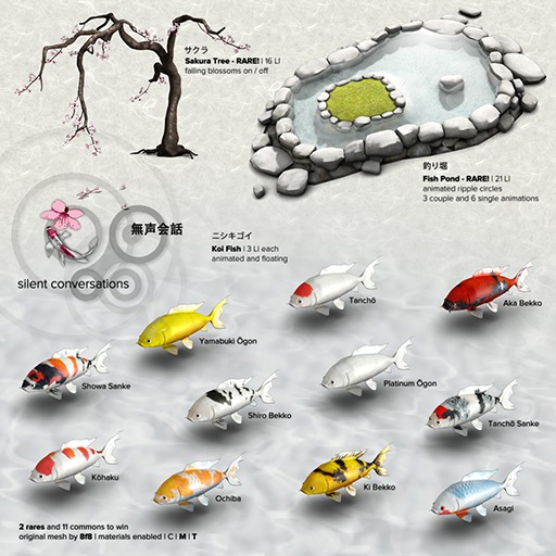 8f8 - silent conversations - Koi Kohaku (Bag)