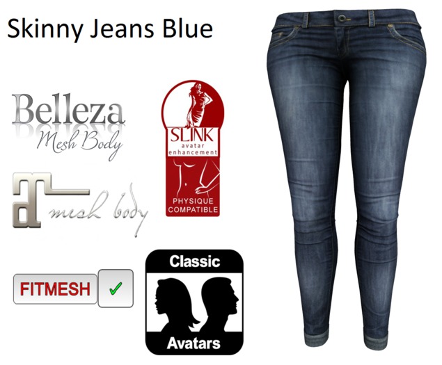 2thousand14 Skinny Jeans Blue