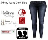 2thousand14 Skinny Jeans Dark Blue