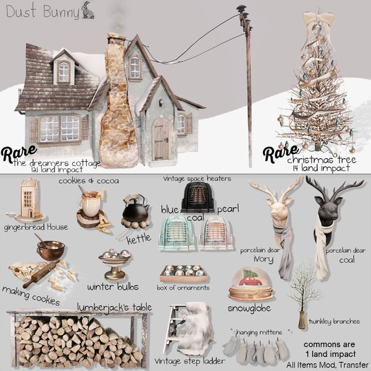 dust bunny . winter bulbs