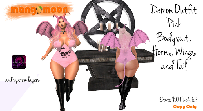 mangomoon Demon Pink