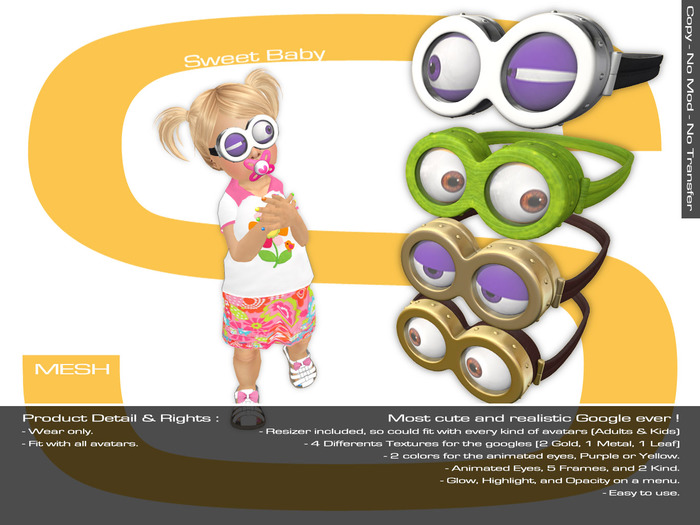 Sweet Baby - Google Deluxe Mesh [PROMO Limited]