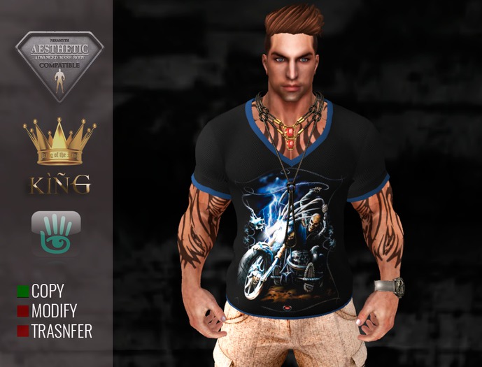 [KING Love ROCK #024] Shirt for man Rock