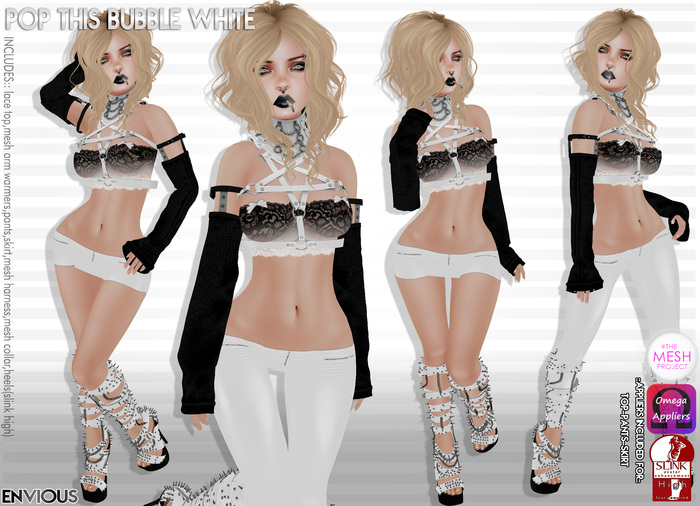 ::Envious:: Pop This Bubble white