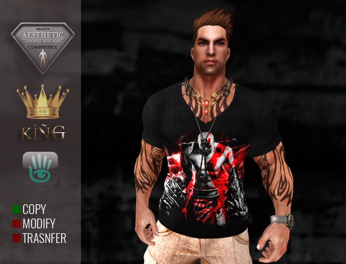 [KING Love ROCK #032] Shirt for man Rock