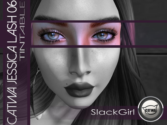 ::SG:: Jessica CATWA Lashes Tintable 06