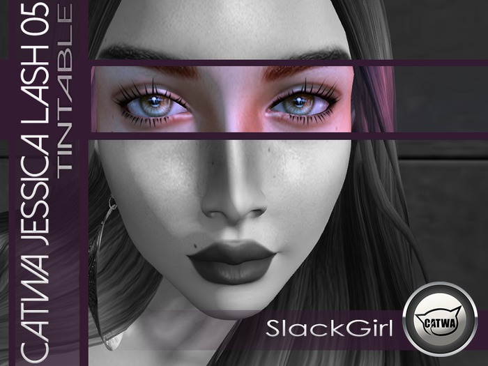 ::SG:: Jessica CATWA Lashes Tintable 05