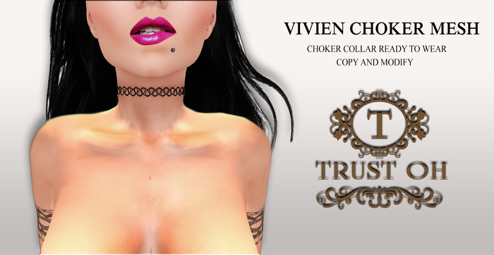 :: Trust Oh :: Vivien Choker Mesh