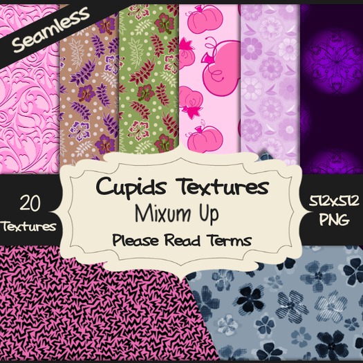 *Cupids Textures * 20 CHARMING