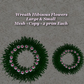 Wreath Hibiscus Lge & Sm