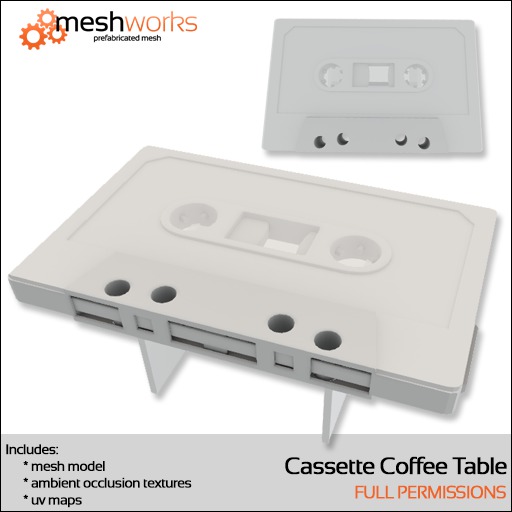 Cassette Coffee Table (Box)