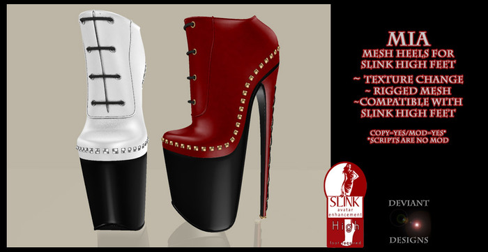 *Deviant Designs* Gigi Shoes (Boxed)