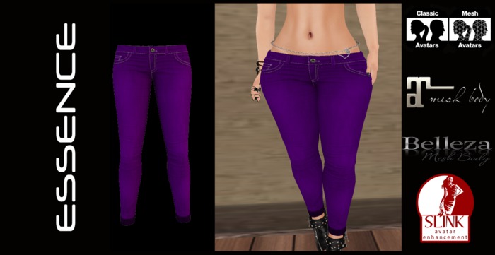 :ESSENCE: Skinny  BRIM PURPLE