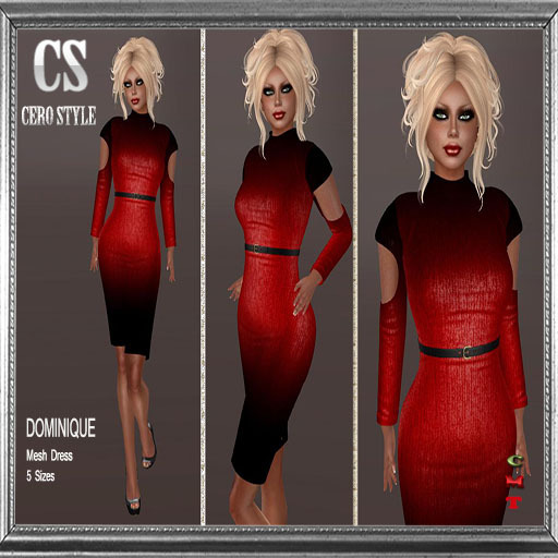 CERO STYLE Dominique Dress Reds