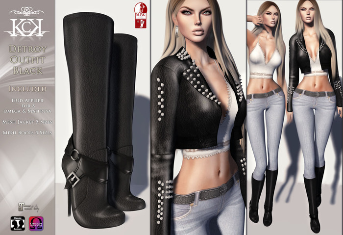 :::KC::: {Detroy Outfit Black}