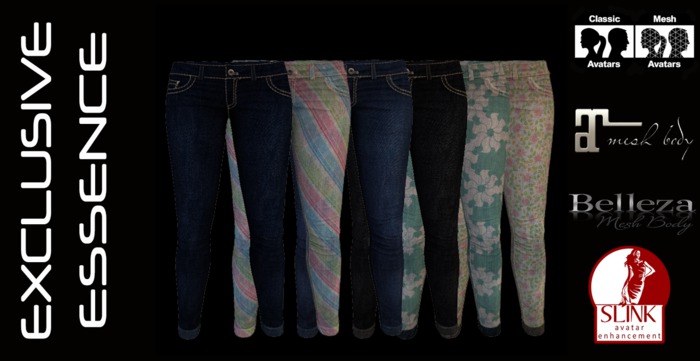 :ESSENCE: Skinny  JEANS  FULL PACK