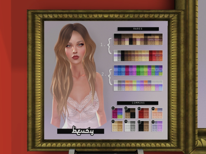 Beusy: "That Too" #1 Rares Hair