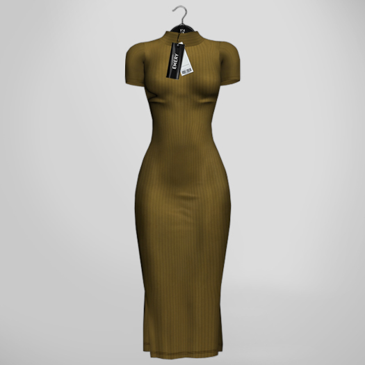Emery Emilse Dress Mustard