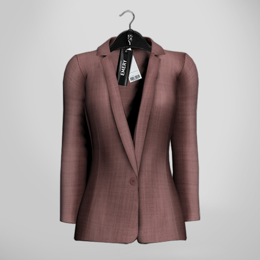 Emery Hatter Blazer Rose