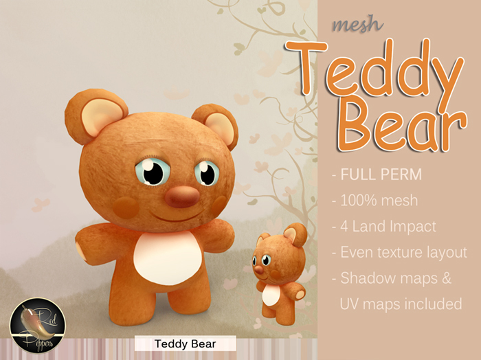 Teddy Bear Full Perm Toy