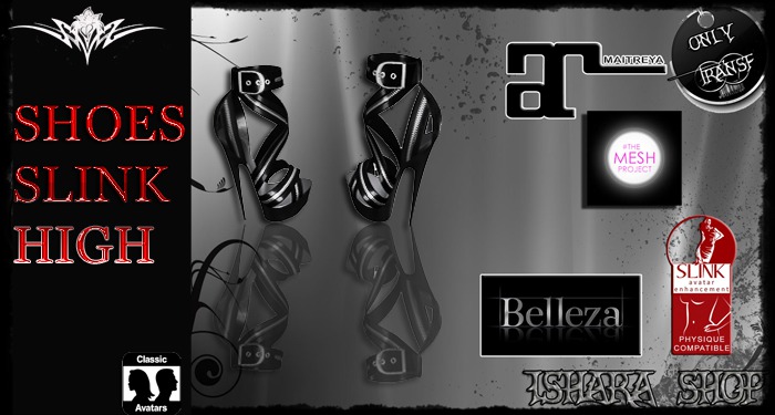 IS-SHOES SLINK BLACK