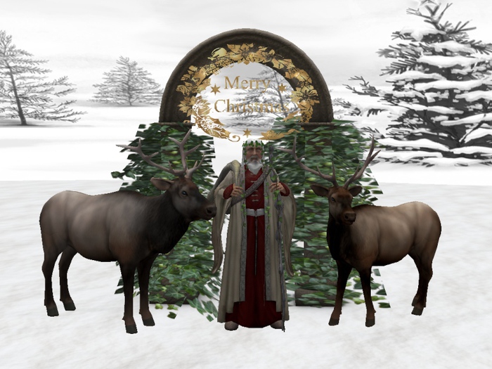 *Xtal* Saint Nicholas Display