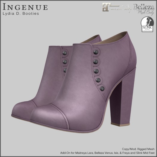 Ingenue :: Lydia D. Booties :: Mist