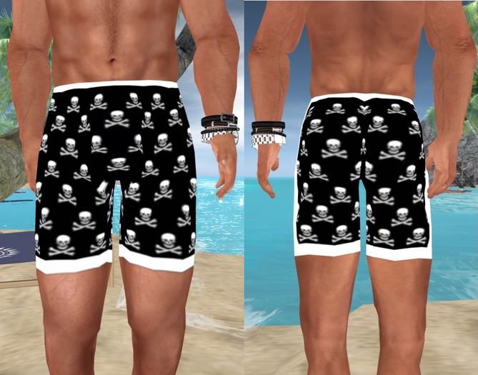 jolly roger shorts 1