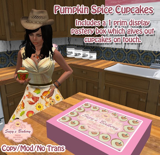 ~SB's~ Pumpkin Spice Cupcake [Boxed]